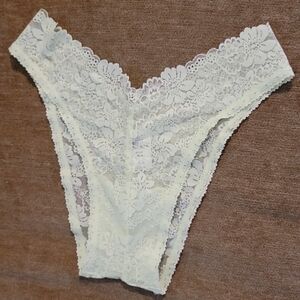 VS Yellow Lace Panties